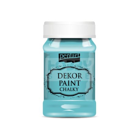 Pentart Dekorfesték lágy (chalky) türkizkék 100 ml 21646