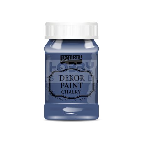 Pentart Dekorfesték lágy (chalky) farmerkék 100 ml 21647