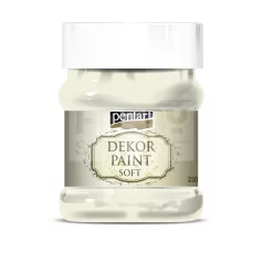 Pentart Dekorfesték lágy (chalky) krémfehér 230 ml 21649