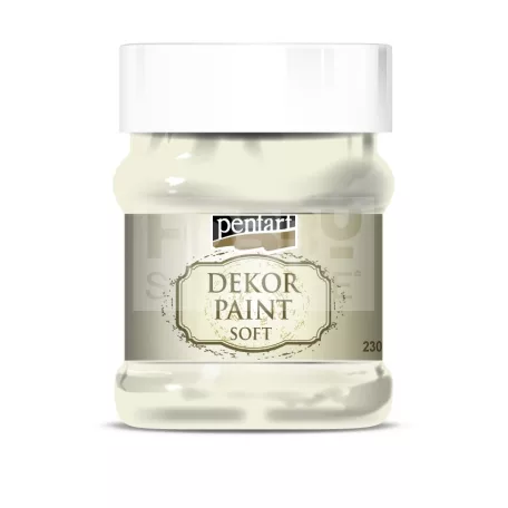 Pentart Dekorfesték lágy (chalky) krémfehér 230 ml 21649