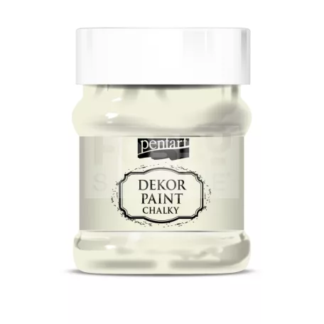 Pentart Dekorfesték lágy (chalky) krémfehér 230 ml 21649