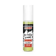   Pentart Fényes limezöld színű akril bázisú hobbi festék 20 ml