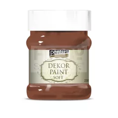 Pentart Dekorfesték lágy (chalky) barna 230 ml 21655