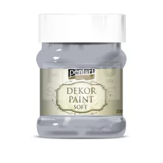 Pentart Dekorfesték lágy (chalky) szürke 230 ml 21661