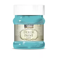 Pentart Dekorfesték lágy (chalky) türkizkék 230 ml 21668
