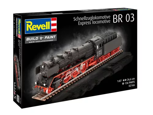 Revell Express Locomotive BR 03 – 1:87 mozdony makett