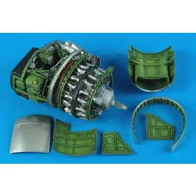 Aires P-47D Thunderbolt engine set - motorkészlet