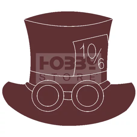 Pentart Fafigurák - Steampunk, 6 db/csomag 21683