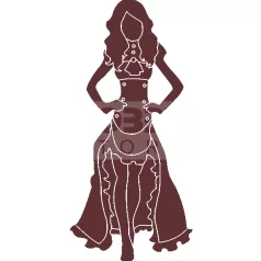 Pentart Fafigurák - Steampunk, 6 db/csomag 21688