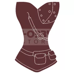 Pentart Fafigurák - Steampunk, 6 db/csomag 21689