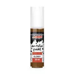   Pentart Fényes gesztenye színű akril bázisú hobbi festék 20 ml