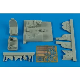   Aires A1H skyraider cockpit set f. Zoukei Mura - cockpitkészlet