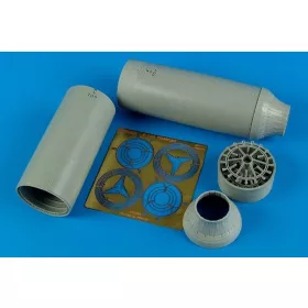   Aires F-14A Tomcat exhaust nozzles - closed for Tamiya - zárt állású hajtómű-fúvócsövek