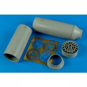   Aires F-14A Tomcat exhaust nozzles for Tamiya - hajtómű-fúvócsövek
