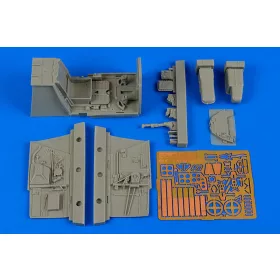 Aires Bf 109G-6 cockpit set for Revell - cockpitkészlet