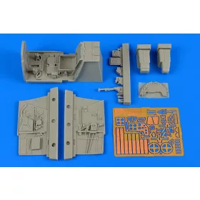 Aires Bf 109G-2 cockpit seet for Revell - cockpitkészlet