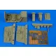 Aires Bf 109G-10 cockpit set for Revell - cockpitkészlet
