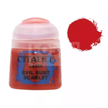 Citadel Colour Layer - Evil Sunz Scarlet 12 ml akrilfesték 22-05