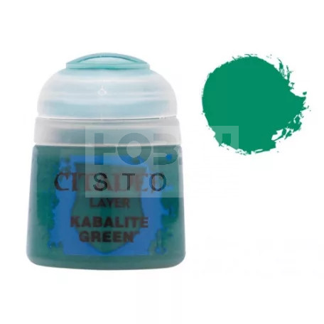 Citadel Colour Layer - Kabalite Green 12 ml akrilfesték 22-21