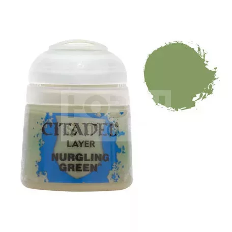 Citadel Colour Layer - Nurgling Green 12 ml akrilfesték 22-29