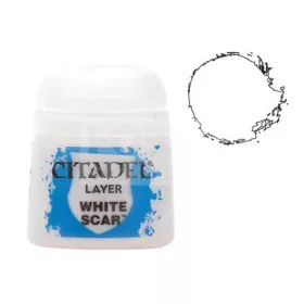 Citadel Colour Layer - White Scar 12 ml akrilfesték 22-57