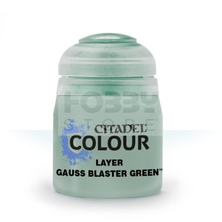 Citadel Colour Layer - Gauss Blaster Green 12 ml akrilfesték 22-78