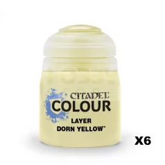 Citadel Colour Layer - Dorn Yellow 12 ml akrilfesték 22-80