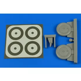   Aires I-153 Wheels & paint masks for ICM - kerekek festőmaszkkal