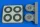 Aires Spitfire Mk.IX wheels (5-spoke) & paint masks f.Tamiya - kerekek