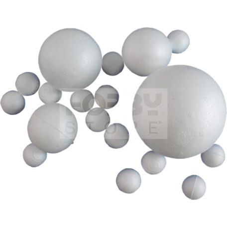Polisztirol gömb 3 cm-es 100 db/csomag 2230
