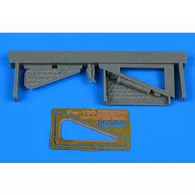   Aires Fw 190 inspection panel - early for Revell - szerelőnyílás, korai változat