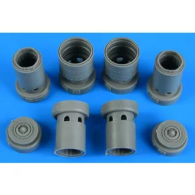   Aires F-5E/F Tiger II exhaust nozzles for KITTY HAWK - hajtómű-fúvócsövek