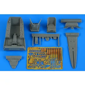Aires Fw 190A-8 cockpit set for HASEGAWA - cockpitkészlet