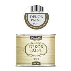Pentart Dekorfesték lágy (chalky) törtfehér 500 ml 22718