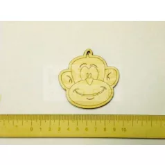 Pentart Fafigura, 5 db/csomag - majom 22790