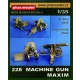 Plus Model Maschinengewehr Maxim – járműmakett