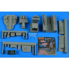   Aires MiG-21MF Fishbed J cockpit set - early v. for Trumpeter - cockpitkészlet, korai változat