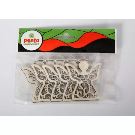 Pentart Fafigura, 5 db/csomag - angyal 22857