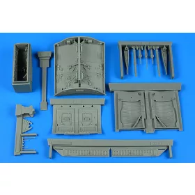   Aires F-104G/J/S & CF-104 Starfighter wheel bay for Italeri - futóműakna