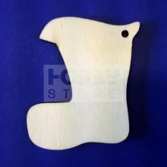 Pentart Fafigura, 5 db/csomag - csízma 22872