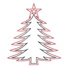 Pentart Fafigura, 5 db/csomag - fenyő 22882