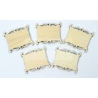 Pentart Fafigura, 5 db/csomag - mágneslap 22938