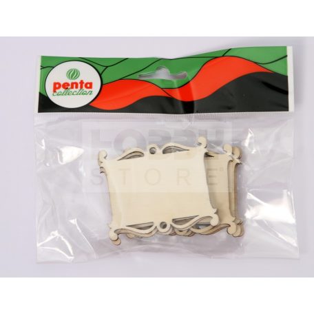 Pentart Fafigura, 5 db/csomag - mágneslap 22938