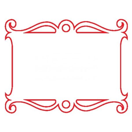 Pentart Fafigura, 5 db/csomag - mágneslap 22938