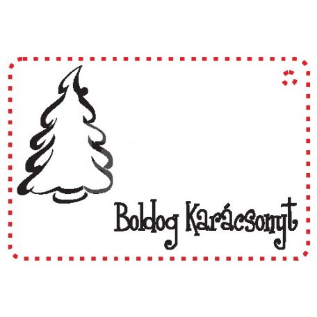 Pentart Fafigura, 5 db/csomag - ajándékkísérő 22966