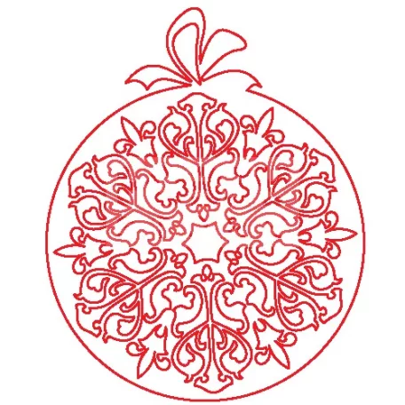 Pentart Fafigura, 1 db/csomag - karácsonyi dísz 23079