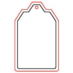 Pentart Fafigura, 5 db/csomag - ajándékkírsérő 23194