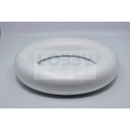 Polisztirol koszorú 25 cm-es (1db) 23306