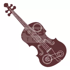 Pentart Fafigurák - Steampunk, 6 db/csomag 23337