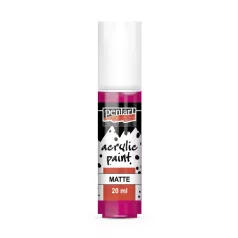   Pentart Matt magenta színű akrilfesték - hobbi festék 20 ml 2348